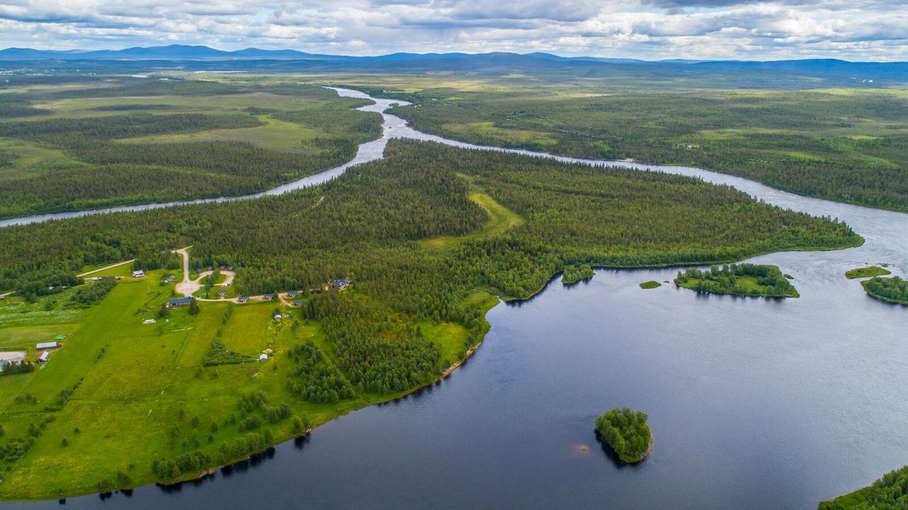 מלון Muonionalusta Rajamaa In Lapland מראה חיצוני תמונה